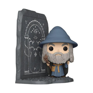 Funko Pop! Deluxe Lord Of The Ring - Gandalf with Doors of Durin Vinyl Figure, OCARE NZ