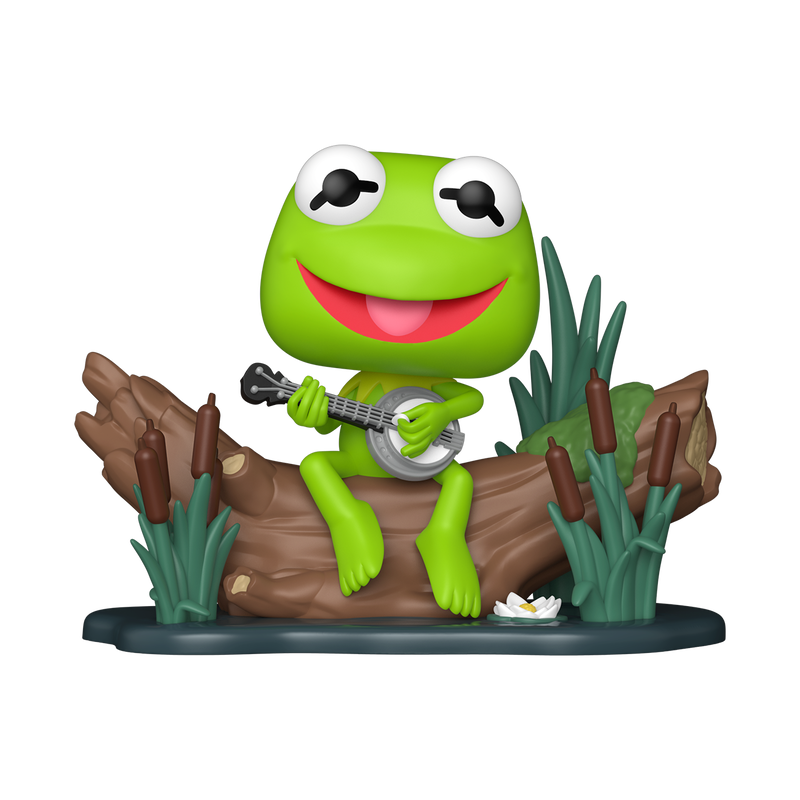 Funko Pop! Deluxe Muppets - Kermit with Banjo Vinyl Figure