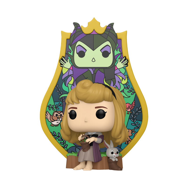 Funko Pop! Deluxe Sleeping Beauty - Aurora (Stained Glass) Vinyl Figure