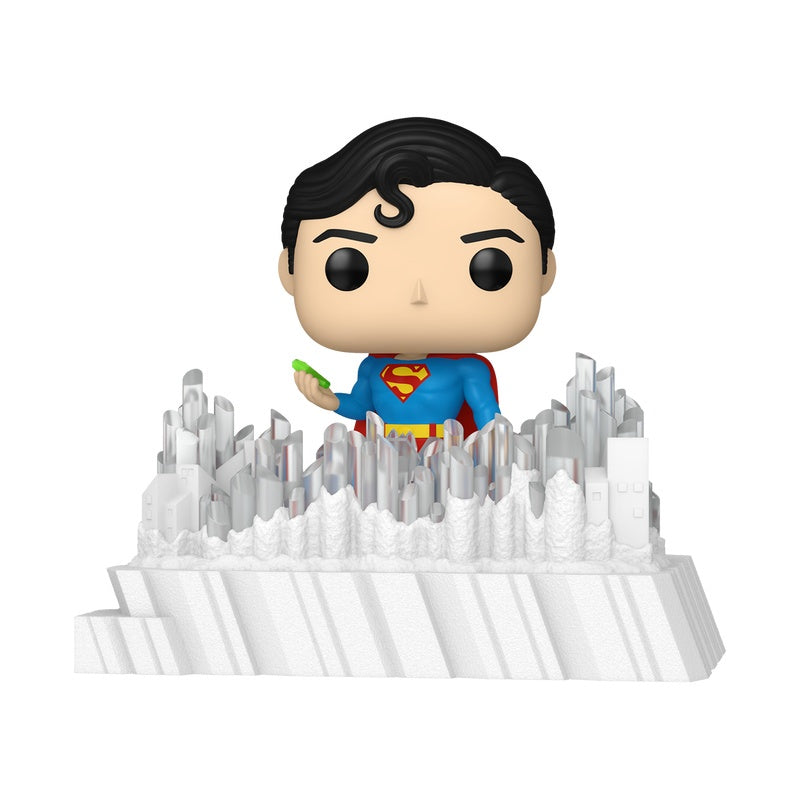 Funko Pop! Deluxe Superman - with Crystal (1978) Vinyl Figure, OCARE NZ