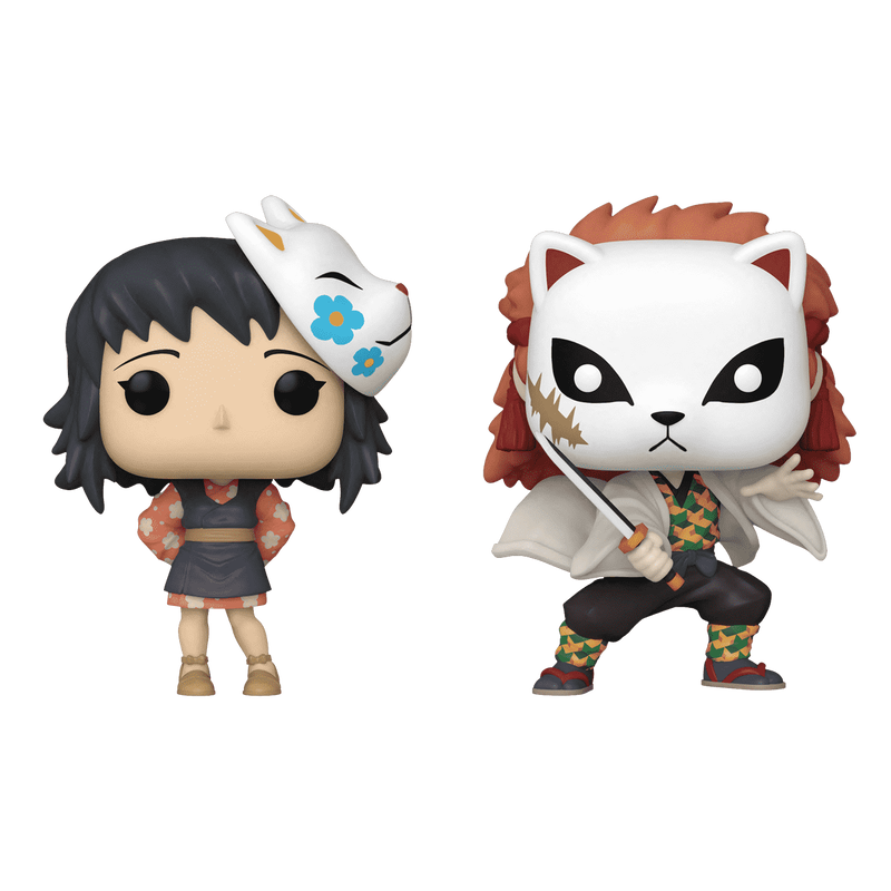 Funko Pop! Demon Slayer - Sabito & Makomo 2-Pack Vinyl Figure