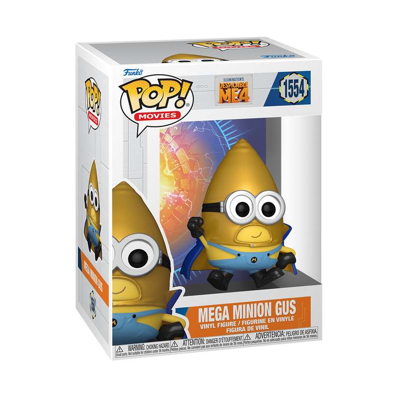 Funko Pop! Despicable Me 4 - Mega Minion Gus Vinyl Figure