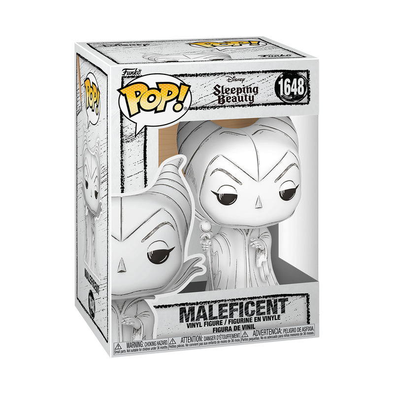 Funko Pop! Disney: Sketched - Maleficent Vinyl Figure