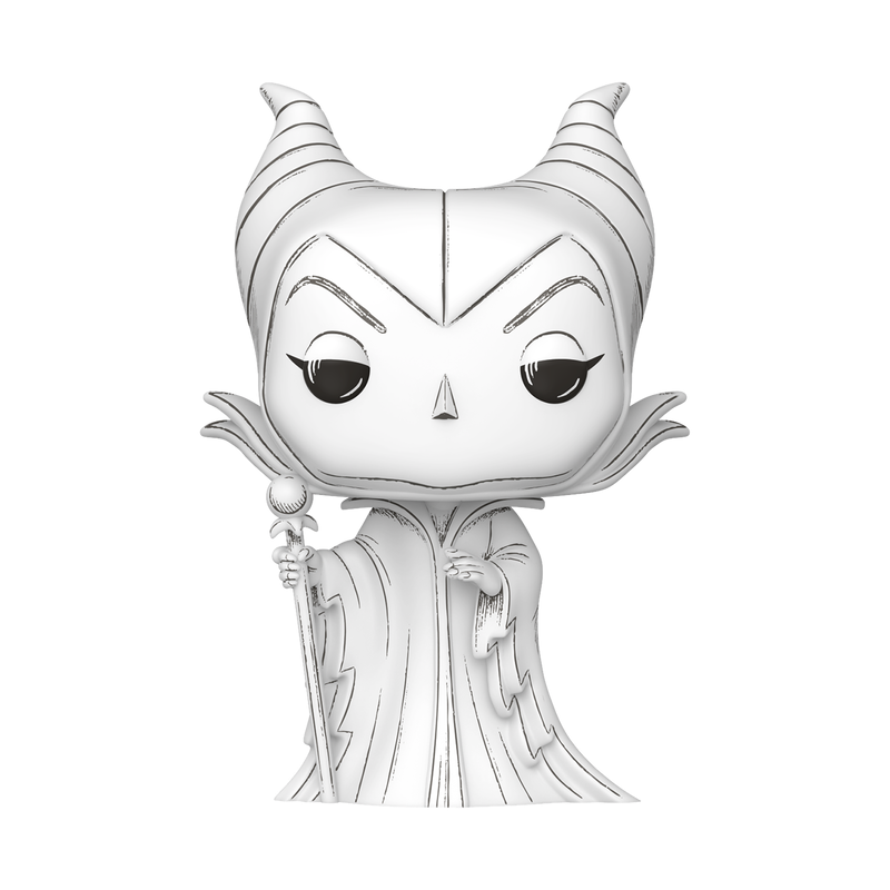 Funko Pop! Disney: Sketched - Maleficent Vinyl Figure