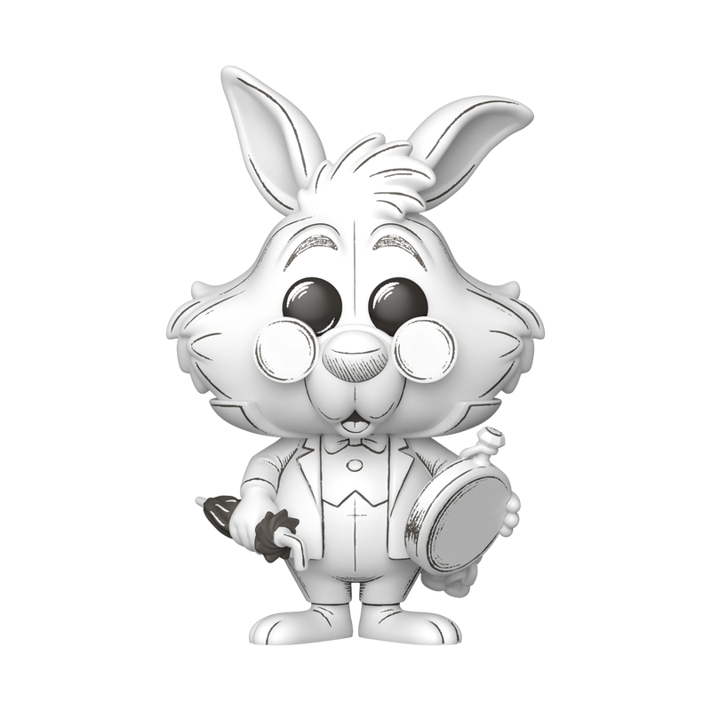 Funko Pop! Disney: Sketched - White Rabbit Vinyl Figure