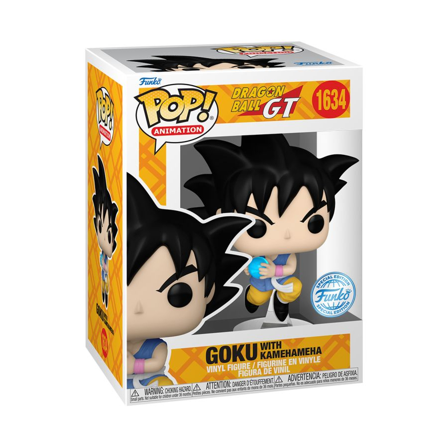 Funko Pop! Dragon Ball GT - Goku with Kamehameha Vinyl Figure