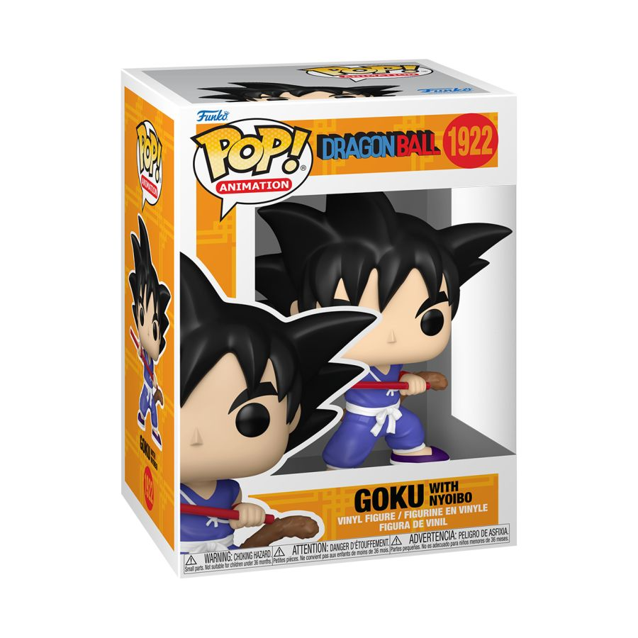 Funko Pop! Dragon Ball - Goku with Nyoibo Vinyl Figure