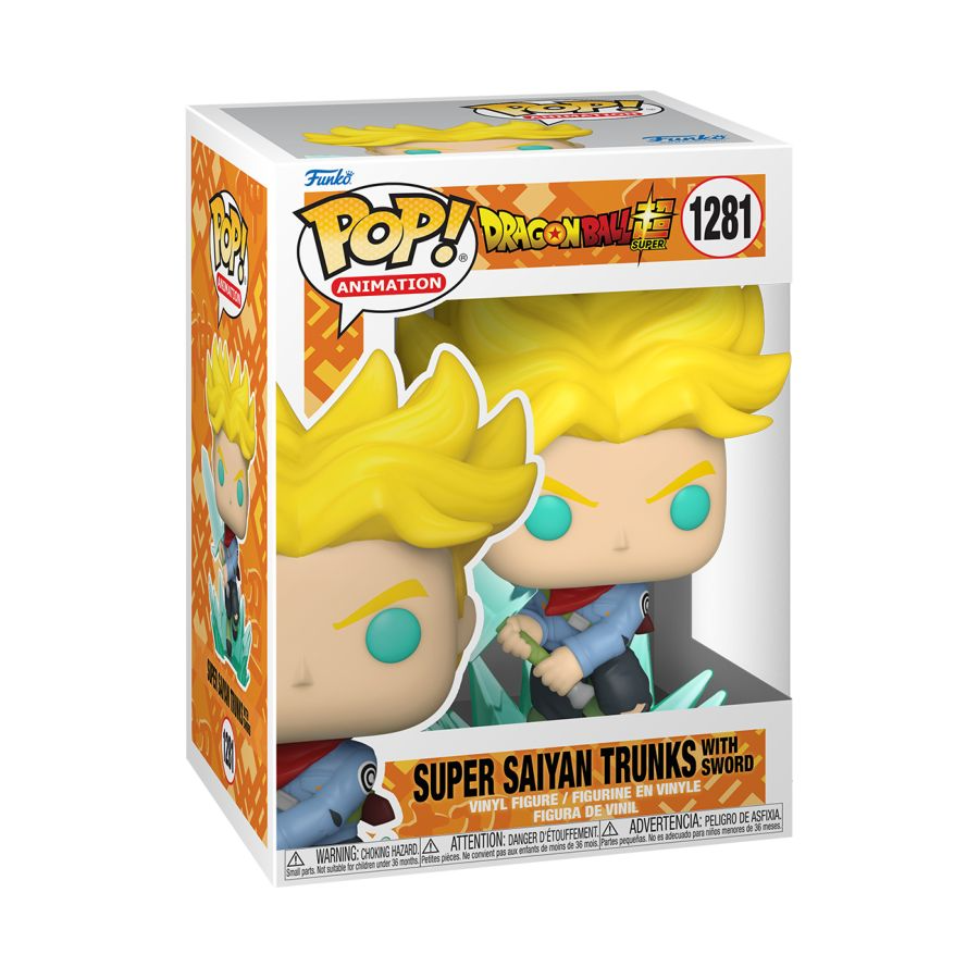 Funko Pop! Dragon Ball Super - SS Trunks with Spirit Sword Vinyl Figure