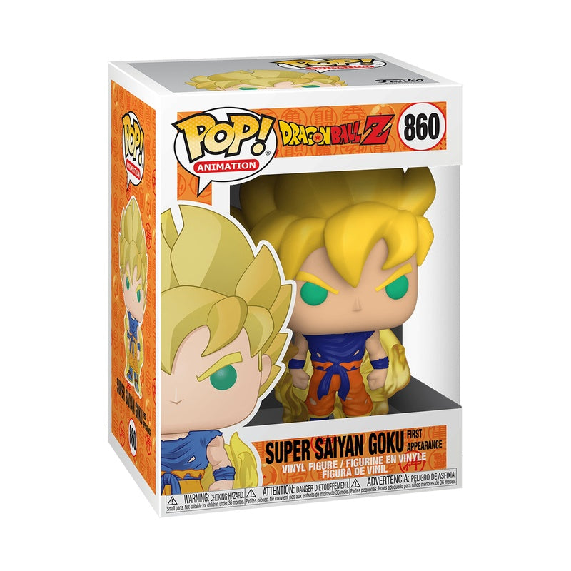 Funko Pop! Dragon Ball Z - Super Saiyan Goku First Appearance Vinyl Figure