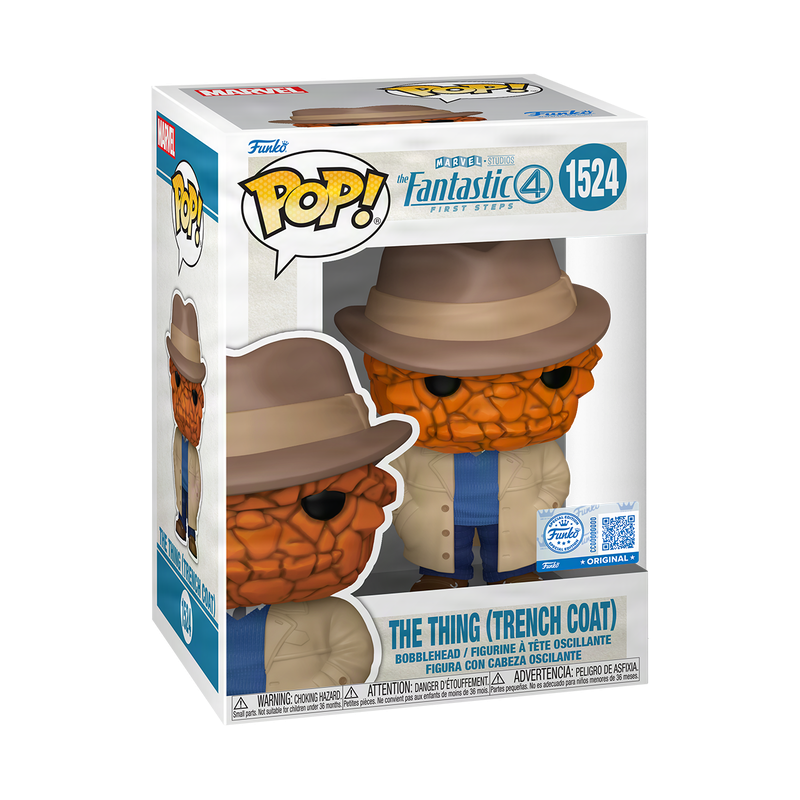 Funko Pop! Fantastic Four - The Thing Trench Coat Vinyl Figure