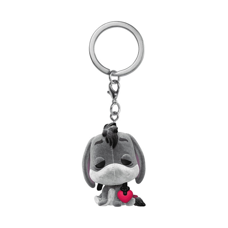 Funko Pop! Flocked Keychain Winnie the Pooh - Eeyore Heart