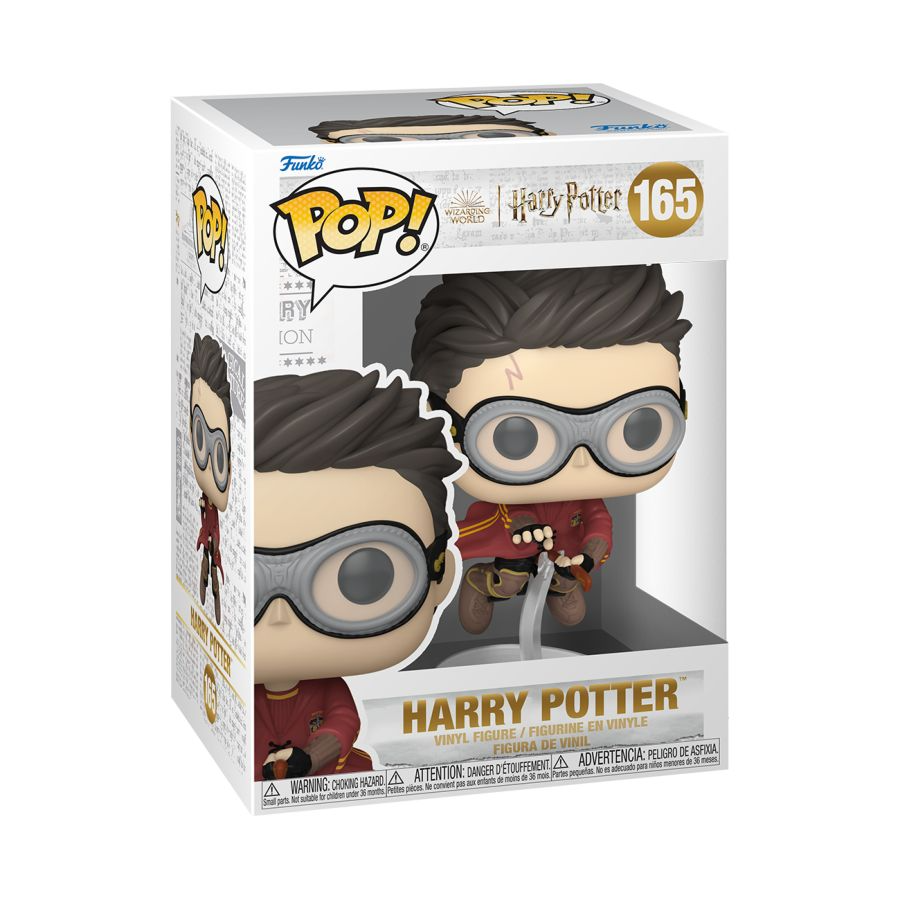 Funko Pop! Harry Potter - Quidditch Harry with Broom Vinyl Figure