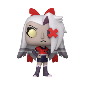 Funko Pop! Hazbin Hotel - Vaggie Vinyl Figure in stylized design showcasing her bold personality and fierce demeanor.