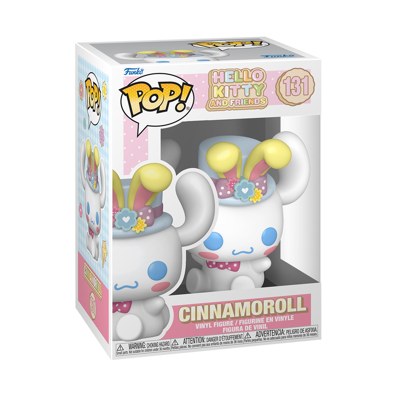 Funko Pop! Hello Kitty and Friends - Cinnamoroll with Bunny Ears Vinyl Figure