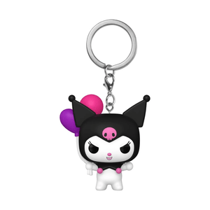 Funko Pop! Hello Kitty and Friends - Kuromi with Balloons Keychain,Vinyl Figure,OCARE NZ