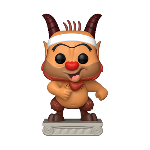 Funko Pop! Hercules (1997) - Phil (Training) Vinyl Figure figurine with playful expression and iconic training gear.