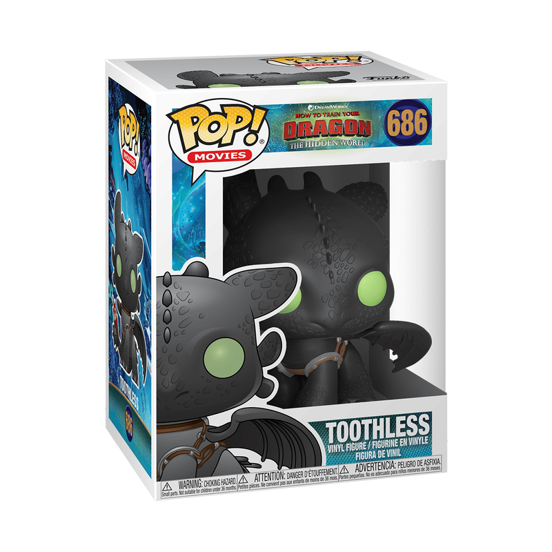 Funko Pop! How to Train Your Dragon 3 - Toothless Vinyl Figure