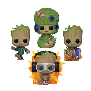 Funko Pop! I Am Groot 4 Packs Glow Vinyl Figure, OCARE NZ