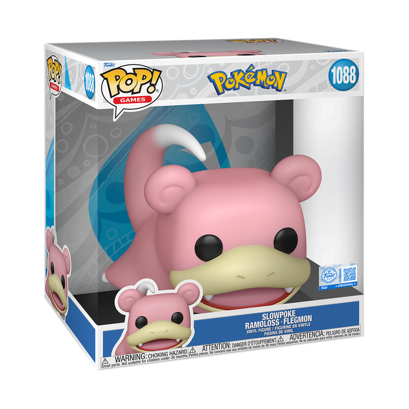 Funko Pop! Jumbo Pokemon - Slowpoke 10" Vinyl Figure