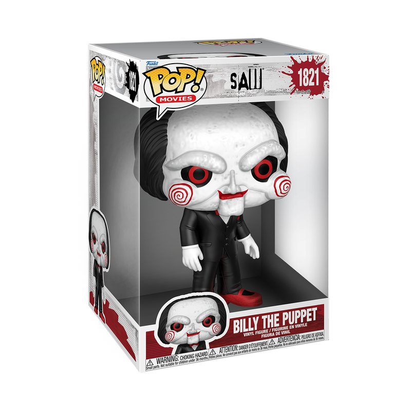 Funko Pop! Jumbo Saw: 10th Anniversary - Billy 10" Vinyl Figure