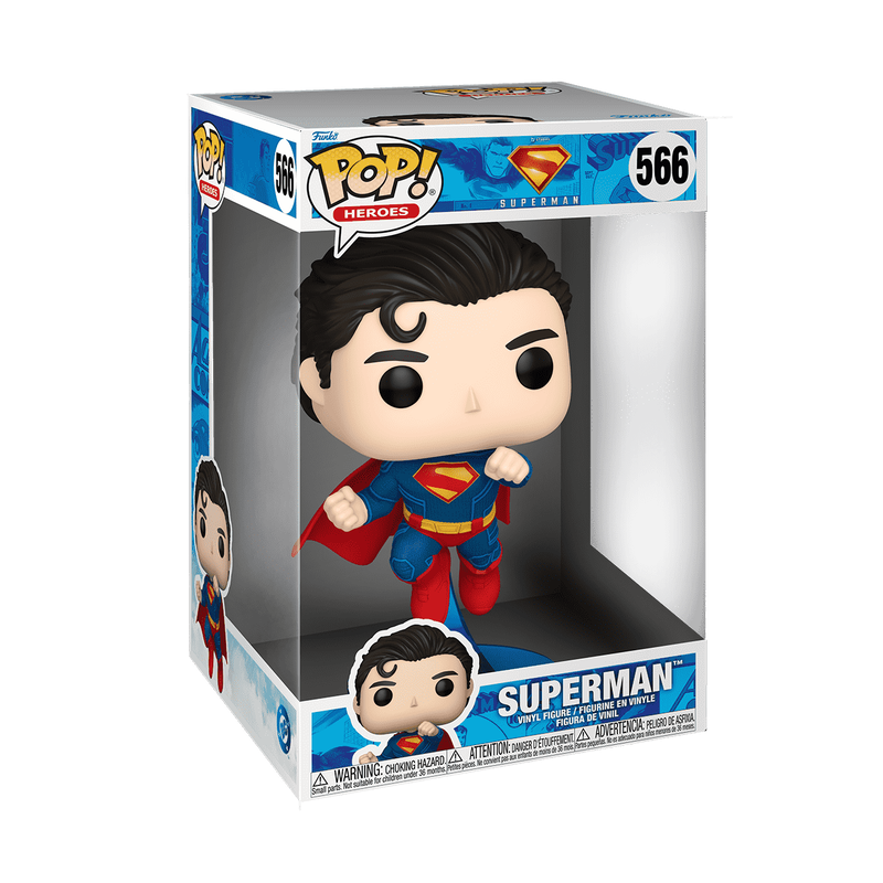 Funko Pop! Jumbo Superman (2025) - Superman 10" Vinyl Figure