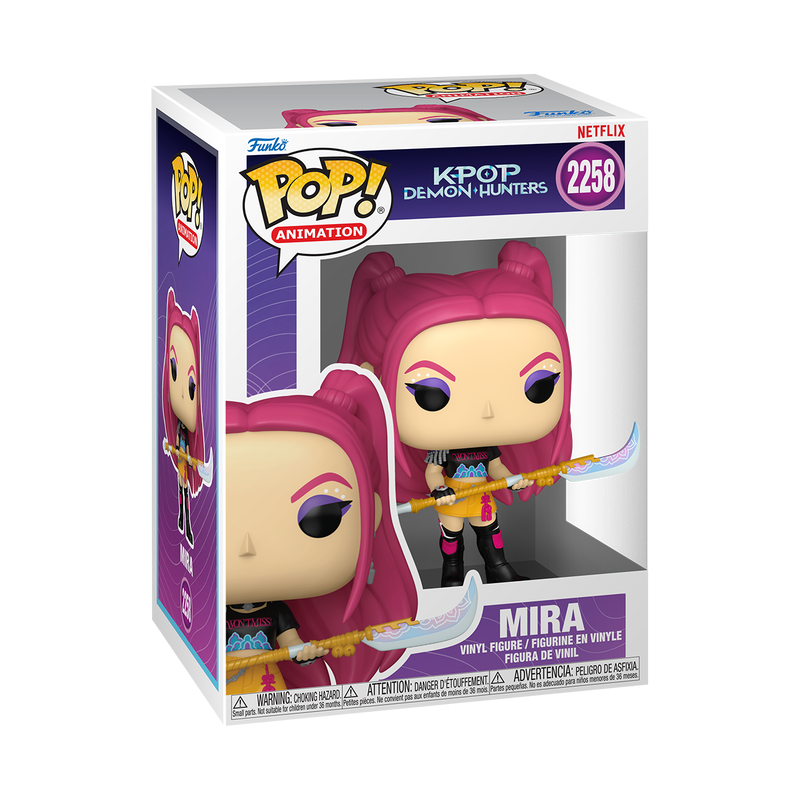 Funko Pop! K-POP Demon Hunters - Mira Vinyl Figure