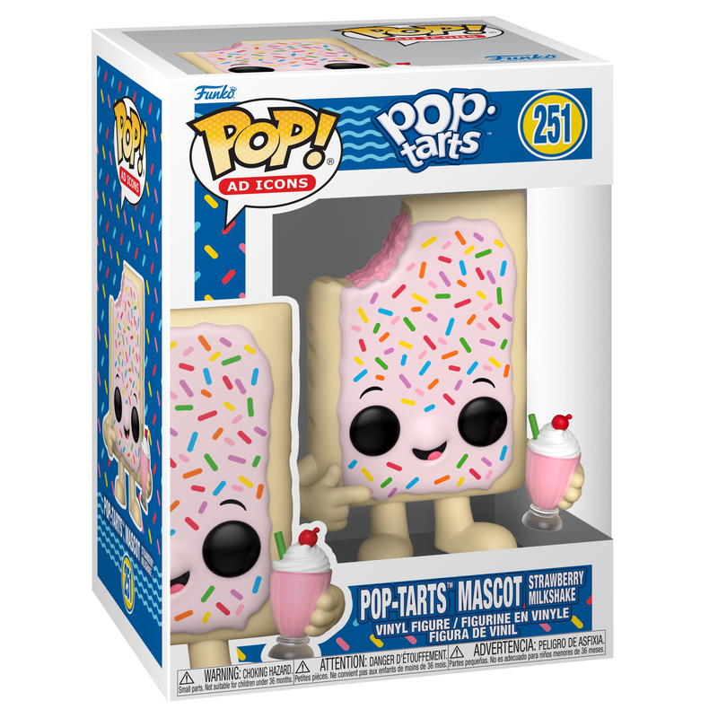 Funko Pop! Kellogg's - Pop-Tart Strawberry Milkshake Vinyl Figure