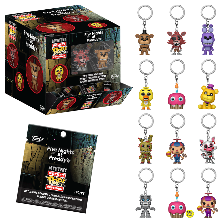 Funko Pop! Keychain Five Nights At Freddys: Help Wanted 2 Blind Bag