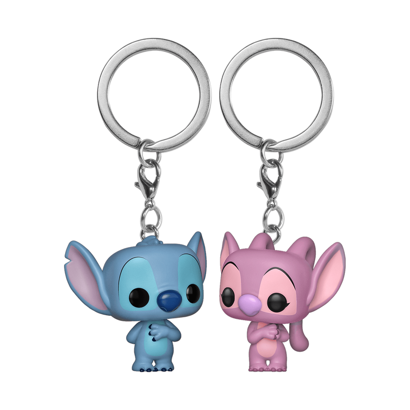 Funko Pop! Keychain Lilo & Stitch - Stitch & Angel 2-Pack