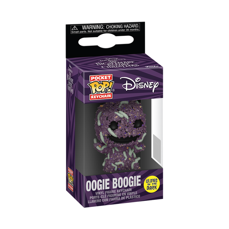 Funko Pop! Keychain The Nightmare Before Christmas - Oogie Boogie with Bugs Glow