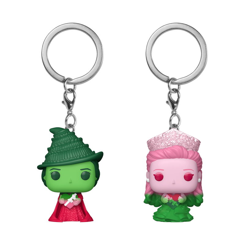 Funko Pop! Keychain Wicked (2024) - Glina & Elphaba (Ombre) 2-Pack