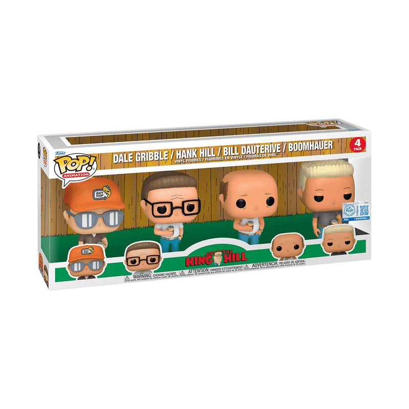 Funko Pop! King of the Hill 4PK Vinyl Figure