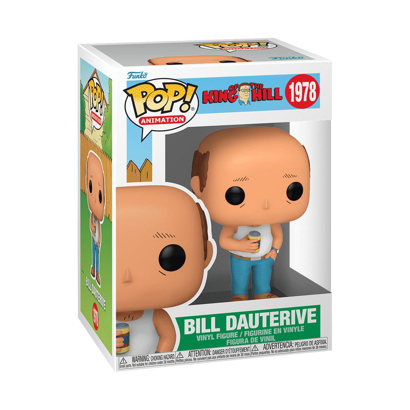 Funko Pop! King of the Hill - Bill Dauterive Vinyl Figure