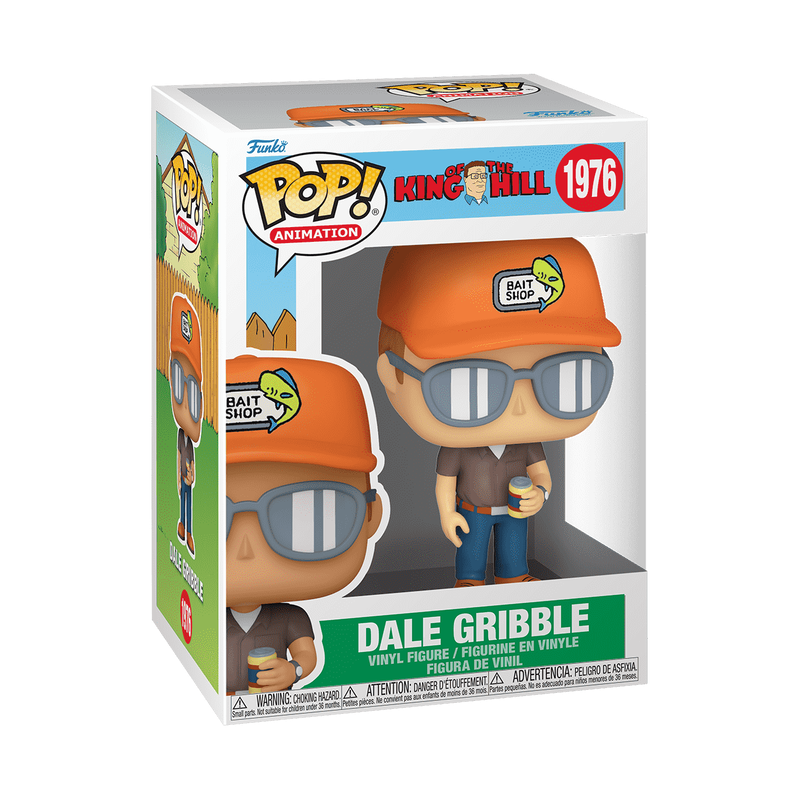 Funko Pop! King of the Hill - Dale Gribble Vinyl Figure