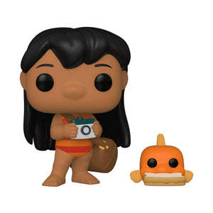Funko Pop! Lilo & Stitch - Lilo with Pudge Vinyl Figure, OCARE NZ