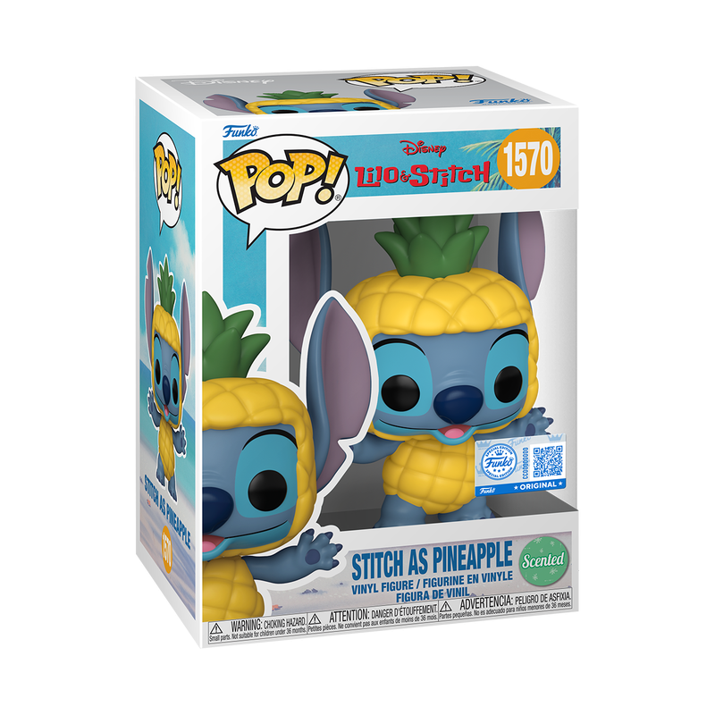 Funko Pop! Lilo & Stitch - Stitch as Pineapple Scented Vinyl Figure