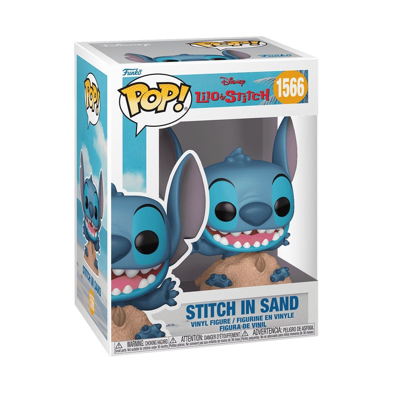 Funko Pop! Lilo & Stitch - Stitch in Sand Vinyl Figure, OCARE NZ
