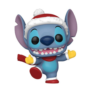 Funko Pop! Lilo & Stitch - Stitch with Hat Holiday Vinyl Figure, OCARE NZ