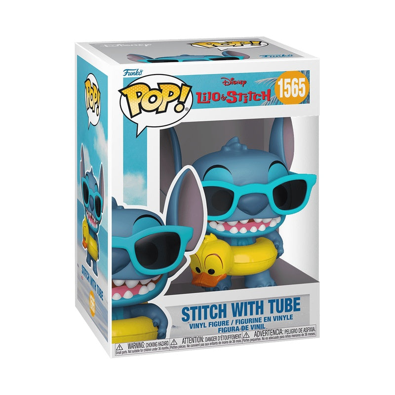 Funko Pop! Lilo & Stitch - Stitch with Tube Vinyl Figure, OCARE NZ