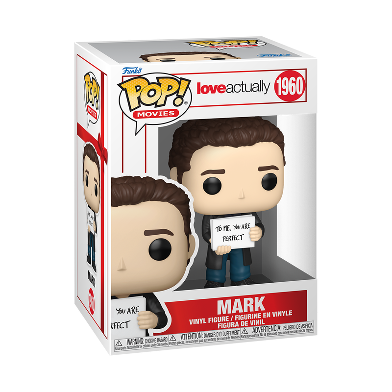 Funko Pop! Love Actually - Mark with Signs Vinyl Figure