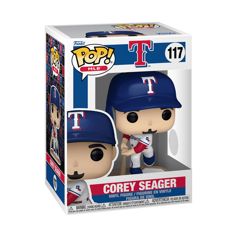 Funko Pop! MLB: Rangers - Corey Seager Vinyl Figure