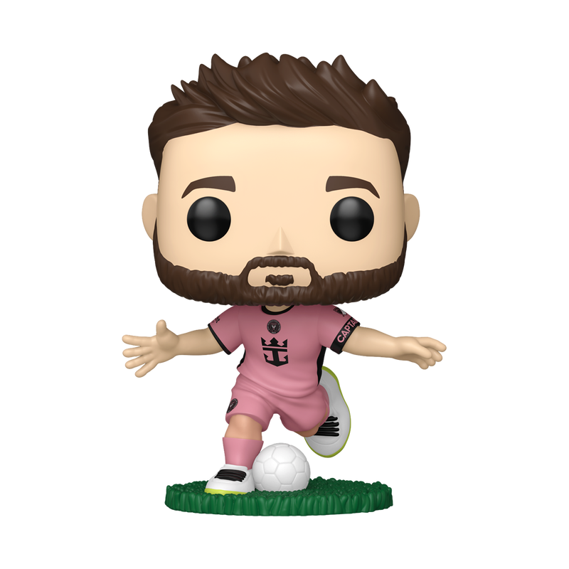 Funko Pop! MLS: Inter Miami - Lionel Messi (Pink Kit) Vinyl Figure