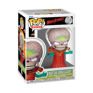 Funko Pop! Mars Attacks - Martian Ambassador Vinyl Figure, OCARE NZ
