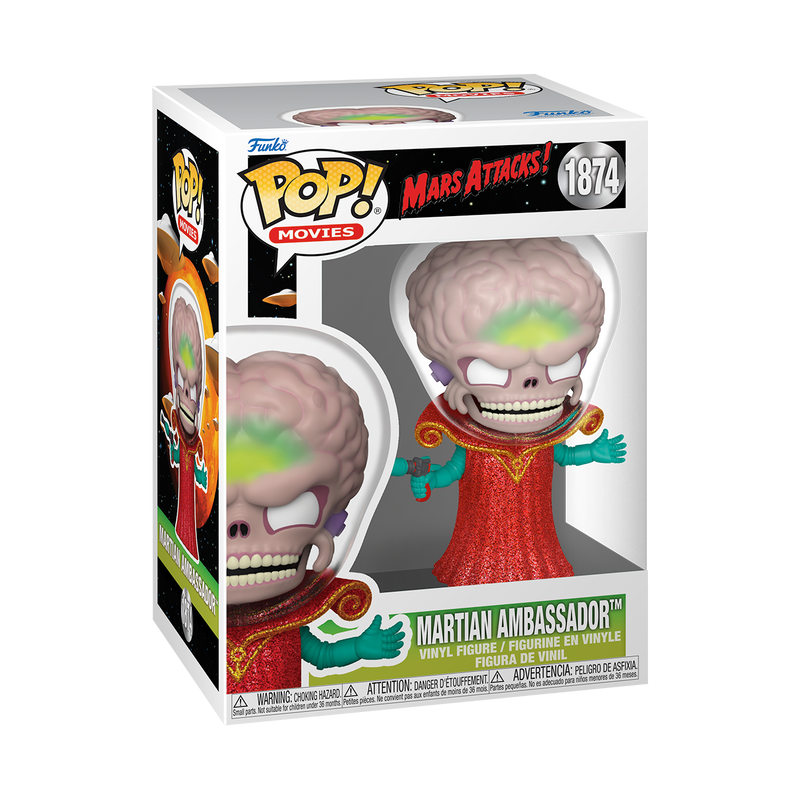 Funko Pop! Mars Attacks - Martian Ambassador Vinyl Figure, OCARE NZ