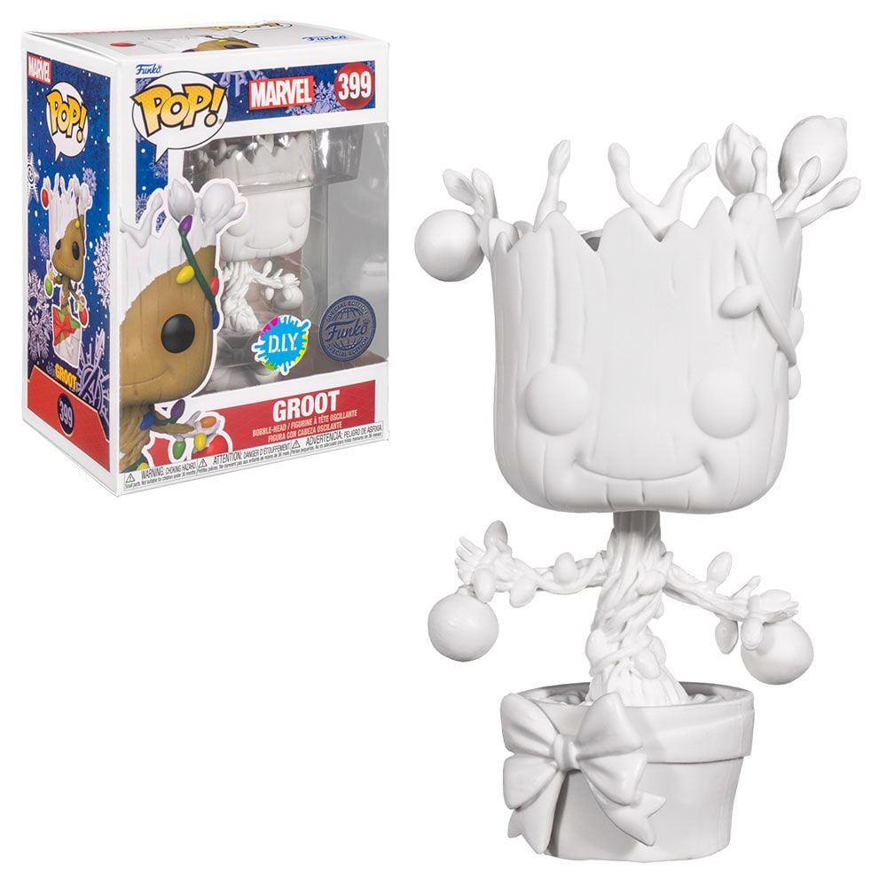 Funko Pop! Marvel - Groot Holiday DIY Vinyl Figure