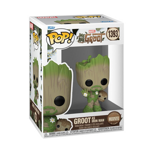 Funko Pop! Marvel - Groot Iron Man Vinyl Figure, OCARE NZ