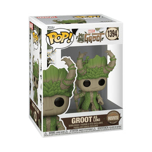 Funko Pop! Marvel - Groot Loki Vinyl Figure, OCARE NZ