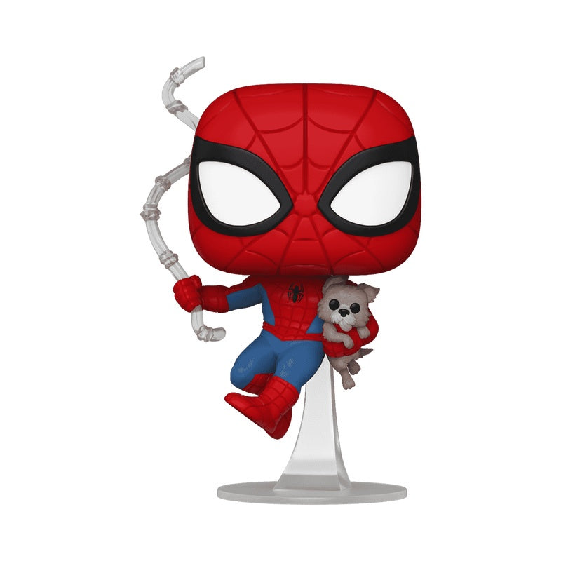 Funko Pop! Marvel - Spider-Man with Sandwich the Dog Vinyl Figure