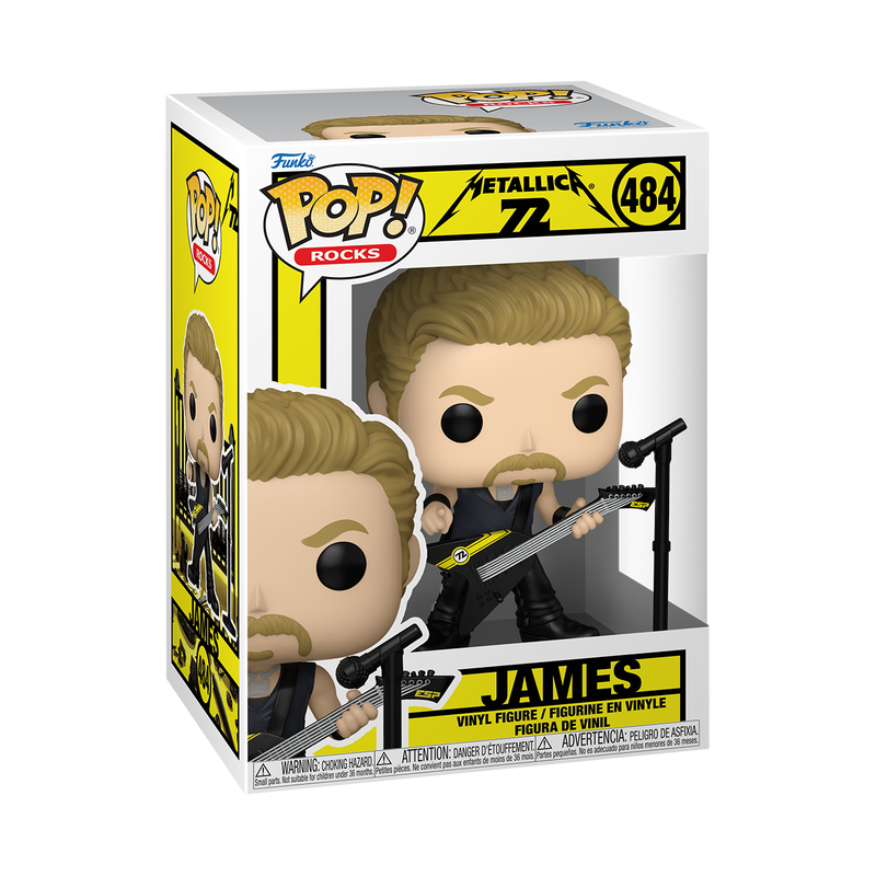 Funko Pop! Metallica - James Vinyl Figure