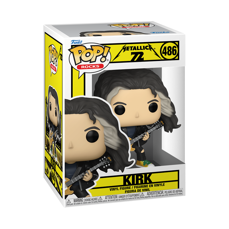 Funko Pop! Metallica - Kirk Vinyl Figure